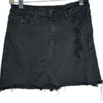 Vervet Black Denim Mini‎ Skirt Black Size 27 Photo 0