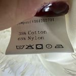 Off The Shoulder Lace Bell Sleeve Romper Womens Small White Photo 3