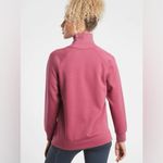 Athleta  Cozy Karma Side Zip Funnel Neck Victorian Berry Pullover Size XS Photo 2