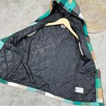 KAVU Women’s Campout Vest Quilted Full Zip Multicolored Check in Forest Green XS Photo 7