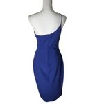 Likely NWT Cassidy One Shoulder Sheath Dress Blue Size 6 Cocktail Photo 5