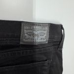 Levi's Jeans Womens 14 Black Classic Straight Leg Denim Cotton Photo 6