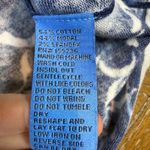 J. McLaughlin  Crewneck Sweater Button Sleeves Blue White Size XL Photo 6