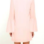 Lulu’s Far Wanderings Peach Long Sleeve Shift Dress Orange Size XS Photo 4