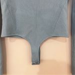 NEW One Grey Day Seville Bodysuit in Blue Jean Size L Photo 5