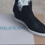 Maurice's Black Sneaker Wedge Photo 5