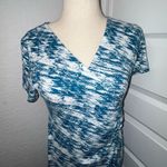 Soft Surroundings  Faux Wrap Short Sleeve Maxi Dress Size M  Photo 0