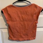 Urban Outfitters  Out From Under Orange Cropped Tee Photo 4