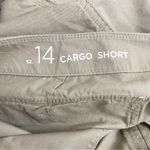 Loft NWT Lightweight Cotton Cargo Shorts Lightweight Khaki Women’s Size 14 NEW Photo 4