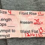 Zyia  active heather gray yellow neon striped full length athletic leggings size Photo 11