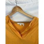 Foxcroft  Mixed Media sweater Orange size medium Photo 2