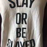 Charlotte Russe Graphic Text Pullover Photo 1