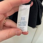 Rsvp EUC by Talbots women's black beaded jeweled ruffle cropped sleeve sweater Photo 5