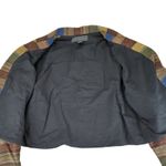 Vintage New Identity Blazer Jacket 2 Button Western Aztec Corduroy Women's 1X Black Photo 4