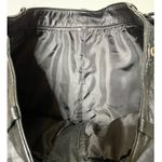 Black Side Laced Mini Leather Skirt size Medium Photo 5