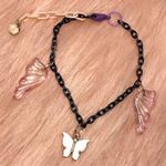 Handmade Fairy Wings & Butterfly Charm Bracelet Photo 0