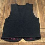 Vintage Silk Boutique Fair Isle Sweater Vest Small V Neck Button Front Red Photo 6