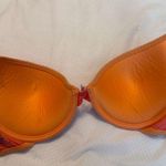 Fruit of the Loom Orange ish Color Bra Size 36D  Underwire Photo 6