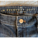 White House | Black Market Jeans Womens Size 14 Blue Straight Crop Pockets Studs Photo 2