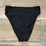 Sz S Swimwear High Thigh Cut Black Bikini Bottoms Cute! Photo 3