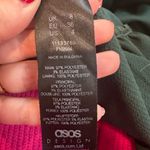 Asos Women's Emerald Green Mini Dress Open Back Size 4 Petite Holidays Christmas Photo 3