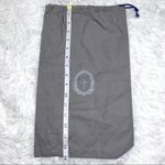 Small Grey Canvas Drawstring Dust Bag Gray Photo 8