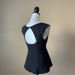 Free People | Black Wallflower Peplum Top Sz XS Photo 28
