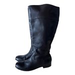 Arturo Chiang  Brown Leather Knee High Boots Size 7.5MW Photo 1