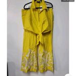 Anthropologie New Maeve Tie Front Pant Set Size 16W Photo 12