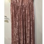 For Love & Lemons Shai Maxi Dress Dusty Pink Size Medium NWT Feminine Romantic Photo 7