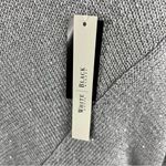 White House | Black Market NWT Silver Glam Dolman Sleeve Knit Sweater Size M Photo 2