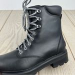 Sorel  Women's Lennox Leather Lace-Up STKD WP Boots US8.5 Black / Sea Salt $190 Photo 4