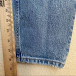 ZARA  Light Wash High Rise Skinny Distressed Jeans relaxed size‎ 2 Photo 3