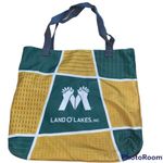 Land O’ Lakes Green & Yellow Tote Bag Photo 1