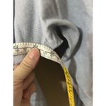 VTG Napa Valley Sz L Embroidered Band Collar Blue Chambray Shirt Blouse Peasant Size L Photo 7