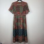 Roolee ‎ Womens Maxi Dress Small Mixed Print Country Cottagecore Long Modest Boho Photo 5
