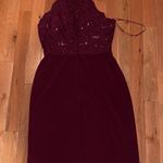 Morgan & Co . Burgundy Mini Dress  Photo 4