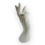 Sterling Silver Claddagh Ring Size 6.5 Photo 7