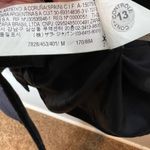 ZARA  Trafaluc navy blue wool blend military overcoat button women's size medium Photo 7