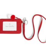 Vera Bradley Peanuts® Zip ID & Lanyard in Woodstock Ski Lift NWT Photo 1