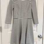 Ark & Co. Striped Fit and Flare Dress 3/4 Sleeve‎ Career Casual S Photo 0