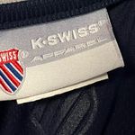 K-Swiss  • White Navy Quarter Zip Tennis Dress Photo 4