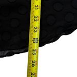 Lauren Conrad Black Lined Tie Bow Top Women's Blouse Size Large | 26 Photo 4