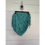 Cacique Women’s 18 Green White Patterned Swim Suit Plus Size Photo 6