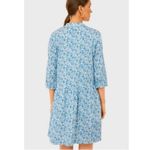 Tuckernuck Blue Floral Classic Ditsy Bluebell Calico Shirt Dress Sz M Photo 8