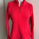 Under Armour pink 1/4 zip fleece pullover Photo 0