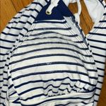 Sperry Blue and White One Piece Swimsuit Nautical Design Photo 11