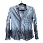 Holding Horses  Denim Shirt button down long sleeve size 2 Photo 0