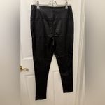 Elan  Women’s Black Faux Leather High Waist Leggings Size M NEW Photo 1