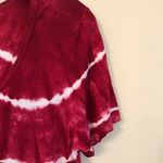 Alya Casual Striped Tie Dye Print Top Photo 2